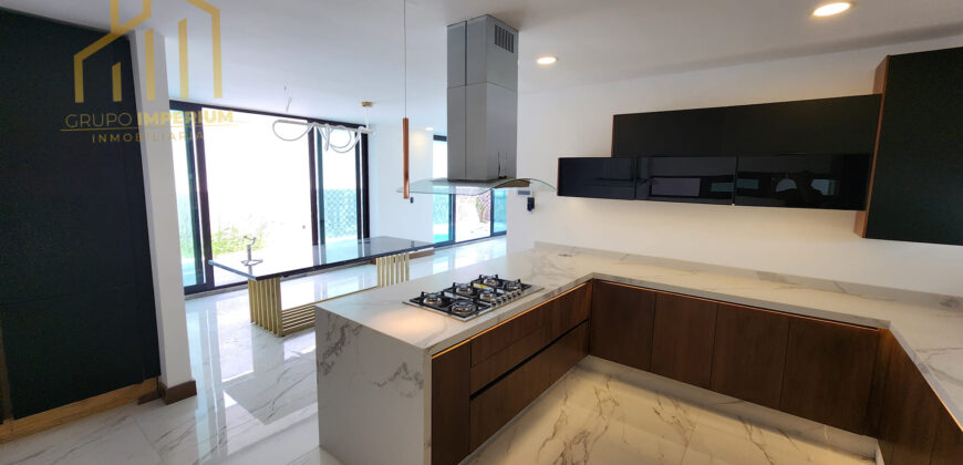 CASA EN  VENTA CON ESPETACULAR VISTA AL MAR ,EN RESIDENCIAL EL ANCLA